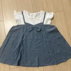 Summer SALE中❗️【美品】西松屋　女の子リボントップス150