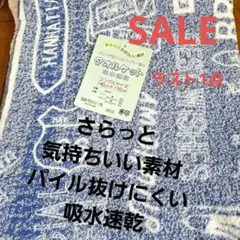 タオルケット 吸水速乾 シングルサイズ 140x190
