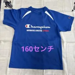 Champion スポーツTシャツ 青 160cm