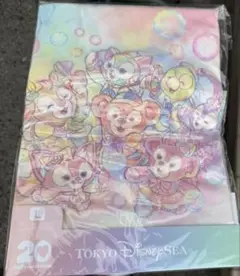 東京ディズニーリゾート　ダッフィーフレンズ　カラフルハピネス　Tシャツ Lサイズ