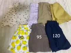 【19点セット】子ども服 110 120 半ズボン 長ズボン Tシャツ 夏服