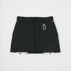 MOUSSY DICKIES（R）CUT OFF ミニスカート 柄NVY