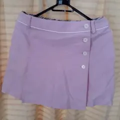 ラップキュロットスカート