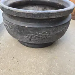 昭和レトロ　アンティーク　火鉢 水鉢 睡蓮鉢 めだか鉢 金魚鉢 植木鉢