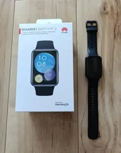 HUAWEI WATCH Fit2アクティブモデルミッドナイトブラック