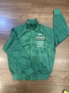 競馬　クリソベリル　ジッパージャケット　ジャージ　ブルゾン　緑　希少　非売品