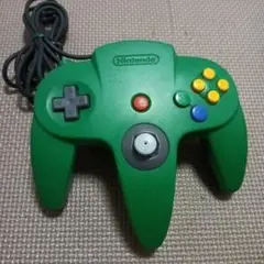 動作品！Nintendo ニンテンドー 64 コントローラー グリーン　緑