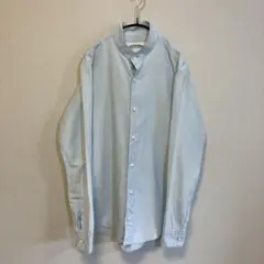 美品！アーツアンドサイエンス バンドカラーシャツ グレー3 美品！アーツアンドサイエンス バンドカラーシャツ 3 メンズ