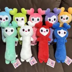 TWICE LOVELYS のびふにゃ BIGぬいぐるみ　全9種セット　GIGO