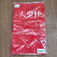 天皇杯 赤 タオル ポリエステル