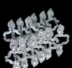 【極美品】 バカラ ナイフレスト 12本セット バンブー 箸置き クリスタル Baccarat - 【極美品】 バカラ ナイフレスト 12本セット