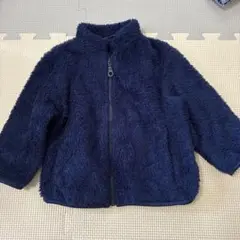 UNIQLO フリースジャケット 80cm ネイビー