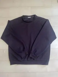 GU ダブルフェイスビッグプルオーバー　Mサイズ　ブラウン
