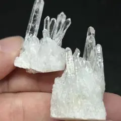□217 風水　水晶　クラスター　2点□