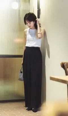 プラージュ plage ストライプパンツ34