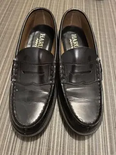 HARUTA ブラックローファー 24.5cm