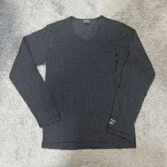 メンズティノラス　チェック柄　ロンT
