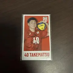 バレーボール男子日本代表 竹松魁柊 モバガチャ ステッカー