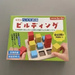 幼児のパズル道場 ビルディング 空間認知 知育玩具