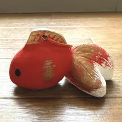 赤膚焼窯元 小川二楽 金魚土鈴