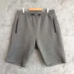 クロッシー　ハーフパンツ ジップポケット付　ウエストゴム　ストレッチ　L