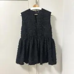 【25ss 未使用品】HER. ジャガード ジャカード ブラウス トップス