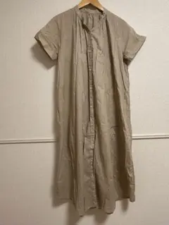 GU ロングシャツワンピース M