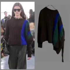 2020年 サカイ 変形ビッグニットセーター sacai