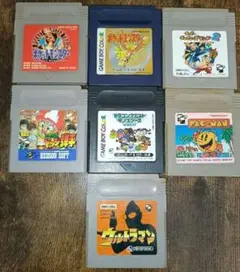 ゲームボーイ ソフト 7本 セット 起動確認済 ポケモン ドラクエ ウルトラマン