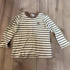 ミキハウス ストライプ Tシャツ 90