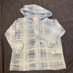子ども　ジャンパー　パーカー　cody coby 100cm 100 青　美品