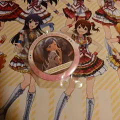 アイドルマスター　ミリオンライブ　七尾百合子　缶バッジ