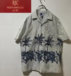美品　RJC ロバートジェイクレンシー メンズアロハシャツ