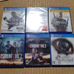 PS4ゲームソフトセット ゴーストオブツシマなど6本セット売り