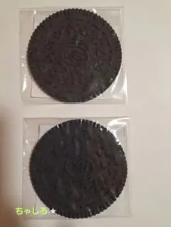 非売品　オレオ　OREO　ラバーコースター　2個セット