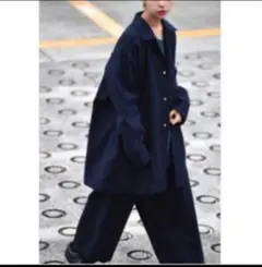 【my beautiful landlet】 long shirt coat