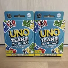 UNO TEAMS ウノ チームズ 2個セット マテル MATTEL ゲーム