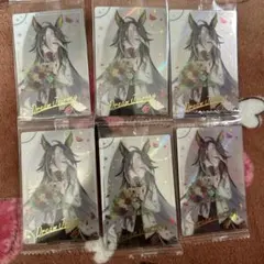 6枚　ウマ娘 ウエハース Special R 2025 ドリームジャーニー
