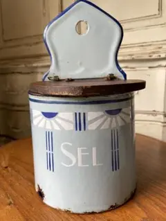 アンティーク　ホーロー　ソルト缶　Salz 2025年最新】アンティーク ホーロー sel缶の人気アイテム - メルカリ