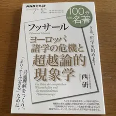 フッサール『ヨーロッパ諸学の危機と超越論的現象学』7月、新品保管分です。