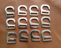 バックル用　ひっかけ金具のみ　12個セット　内径12mm