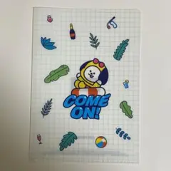 BT21 chimmy ミニクリアファイル