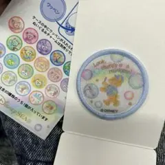 【ダッフィー】ダッフィー&フレンズ 20周年 カラフルハピネス ワッペン
