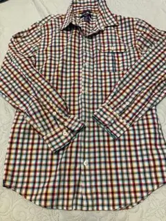 GAPキッズ　マルチチェック長袖シャツ　150