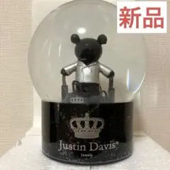 ジャスティンデイビス　スノードーム　ノベルティ　非売品　クマ