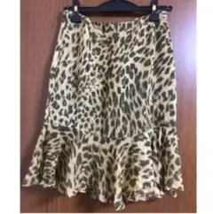 タイムセール❣️美品★DRESS CAMP★ドレスキャンプ♡ヒョウ柄スカート
