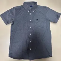 【美品】　フレッドペリー　ボタンダウン　フルオープン　半袖シャツ　S
