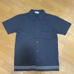 INTERMEZZO インターメッツオ 2L 半袖シャツ ダークグレー