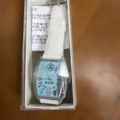 フランク三浦　ホワイト腕時計