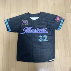 千葉ロッテマリーンズ 佐藤都志也 ユニフォーム Sサイズ ブラックサマー